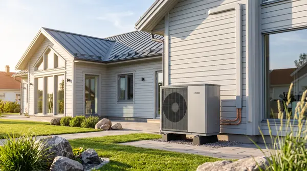 Värmepumpsinstallation Villa